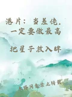 港片：当差佬，一定要做最高